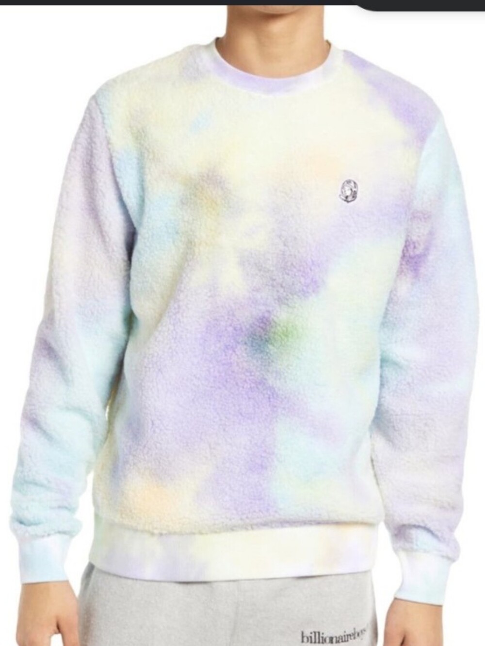 Billionaire Boys Club Astrology Sherpa Fleece Crew Sweatshirt